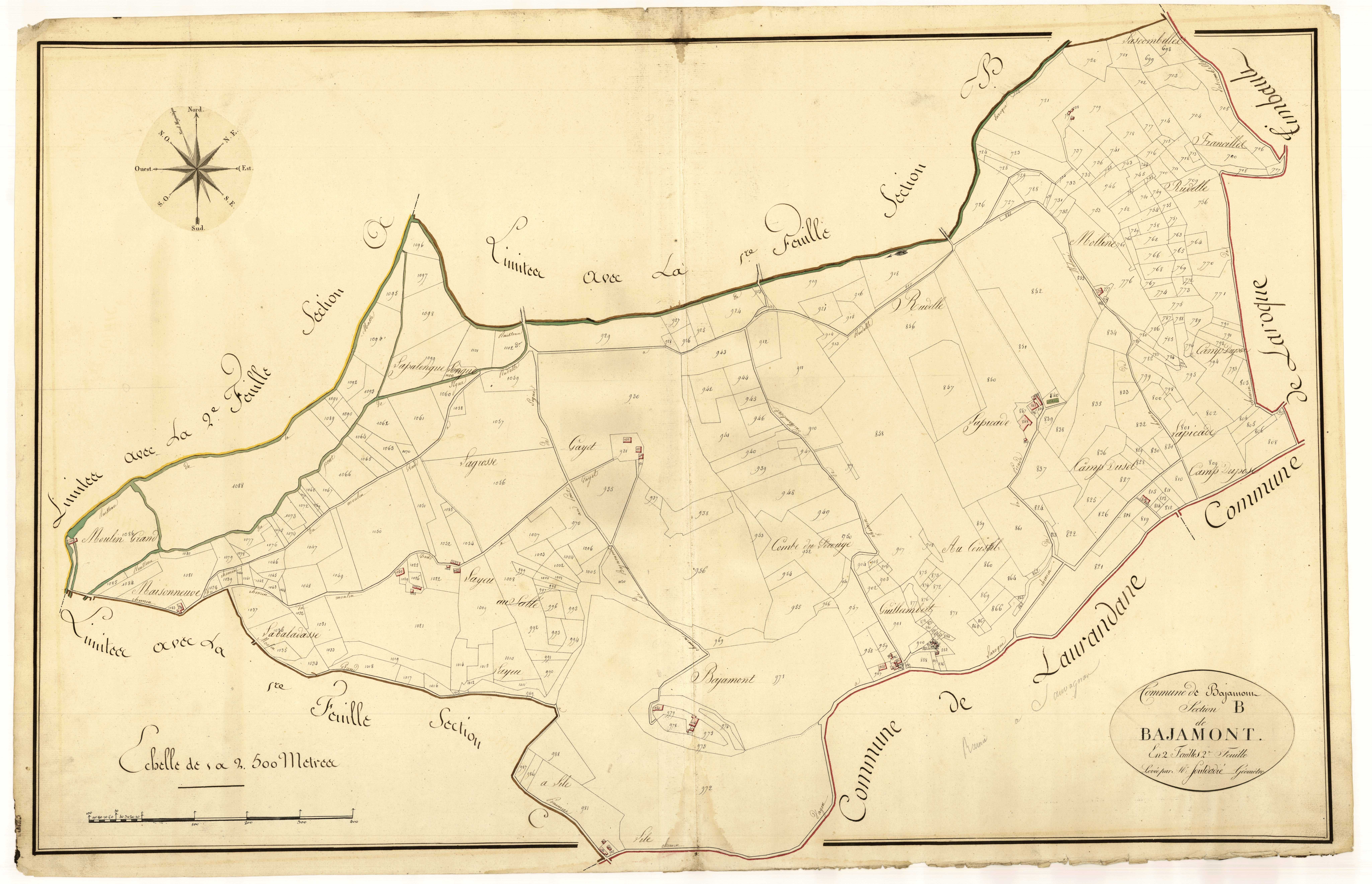 Plan primitif, atlas-B2 Bajamont, Bajamont