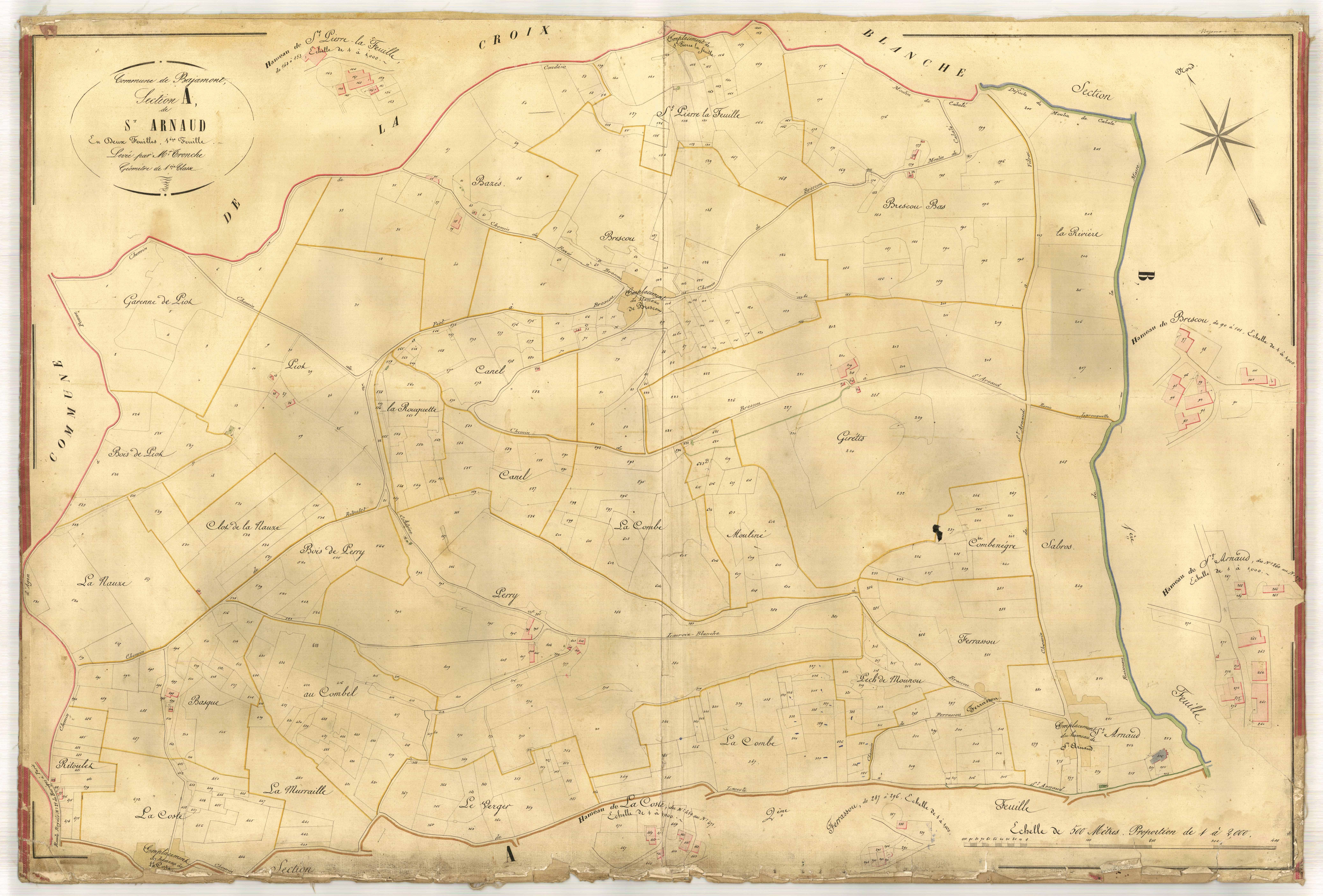 Plan napoléonien-A1 Saint-Arnaud, Bajamont