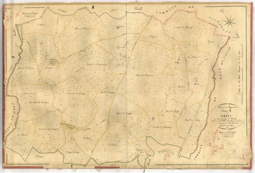 Plan napoléonien-C1 Serres, Bajamont
