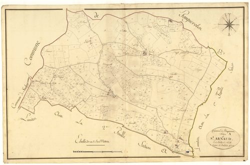 Plan primitif, atlas-A1 Saint-Arnaud, Bajamont