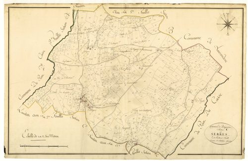 Plan primitif, atlas-C1 Serres, Bajamont