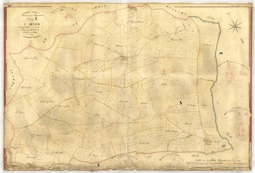 Plan napoléonien-A1 Saint-Arnaud, Bajamont
