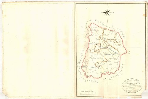 Plan napoléonien, atlas-TA, Baleyssagues