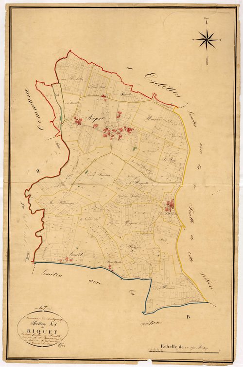 Plan napoléonien, atlas-A1 Riquet, Baleyssagues