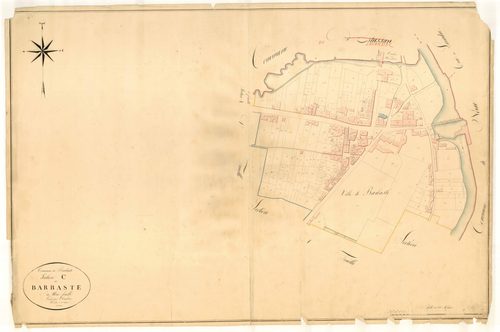 Plan napoléonien, atlas-C Barbaste, Barbaste