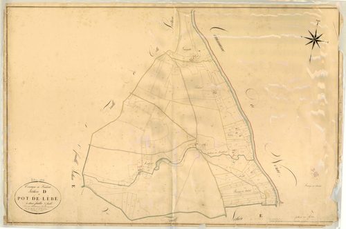 Plan napoléonien, atlas-D2 Pot-de-Lègue, Barbaste