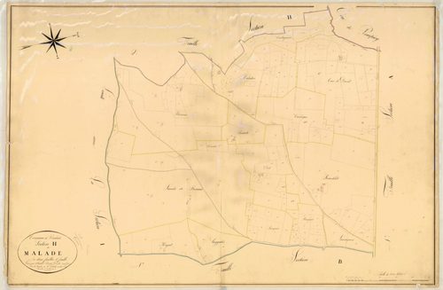Plan napoléonien, atlas-H1 Maladen, Barbaste