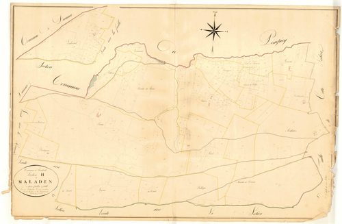 Plan napoléonien, atlas-H2 Maladen, Barbaste