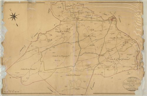 Plan napoléonien, atlas-TA, Barbaste