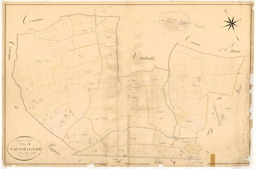 Plan napoléonien, atlas-A1 Lausseignan, Barbaste
