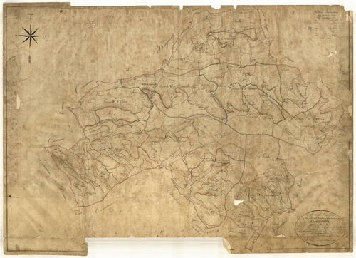 Plan napoléonien, feuille préparatoire-TA, Beauville