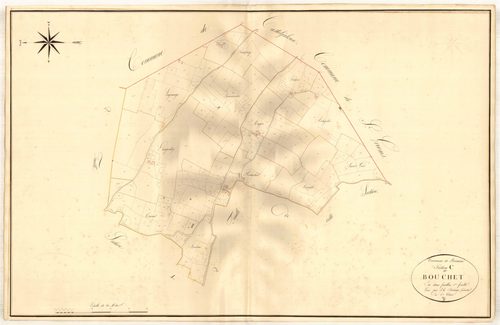 Plan napoléonien, atlas-C1 Bouchert, Beauziac