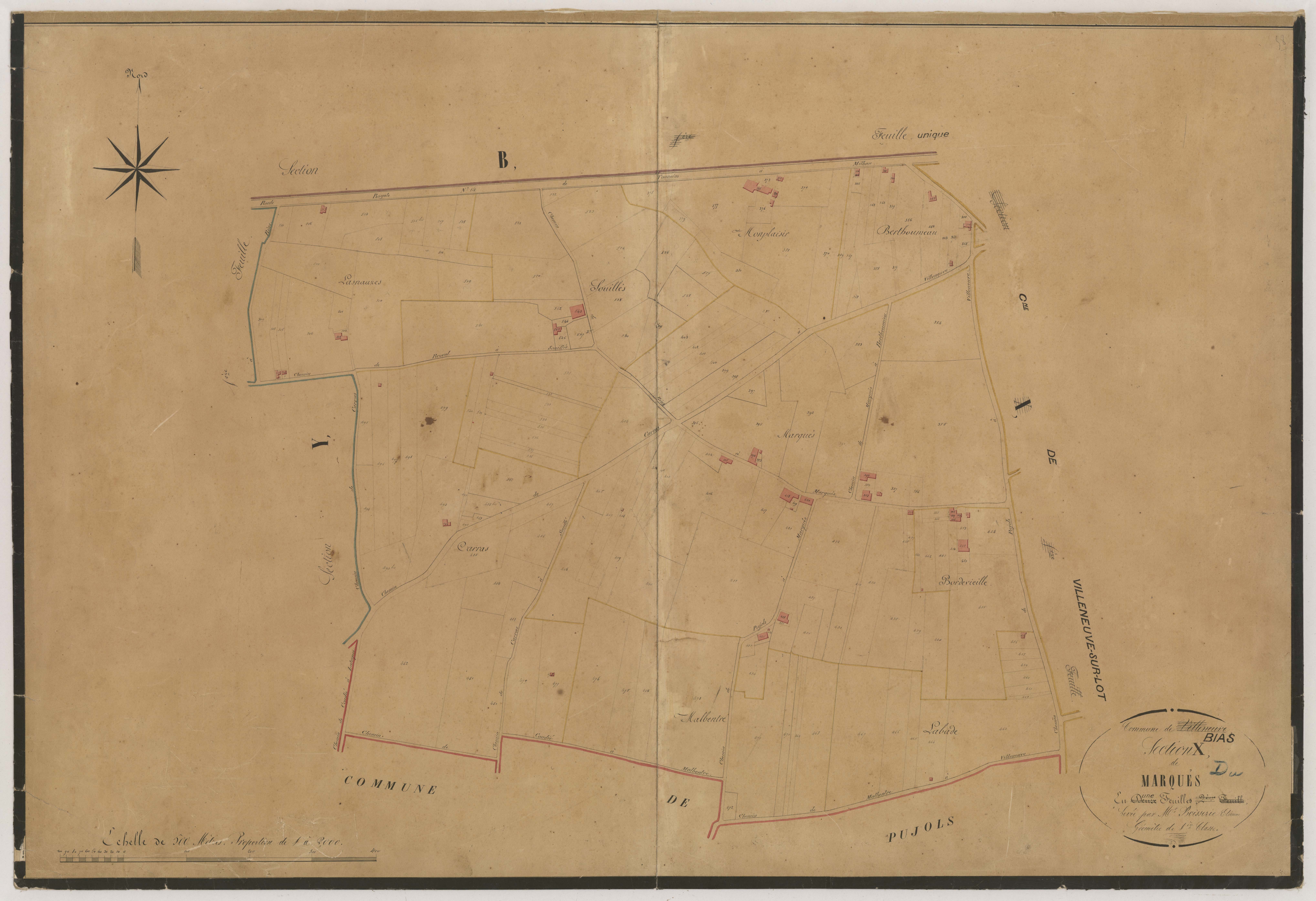 Plan napoléonien-D Marquès,Bias