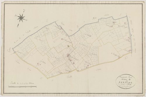 Plan primitif, atlas-D1 Janicot, Birac-sur-Trec