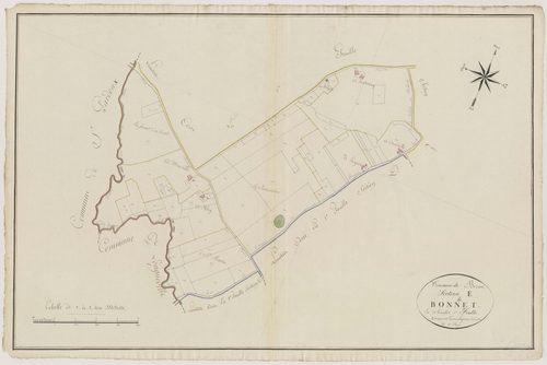 Plan primitif, atlas-E2 Bonnet, Birac-sur-Trec