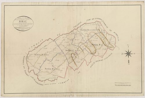 Plan primitif, atlas-TA, Birac-sur-Trec
