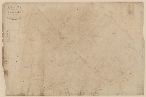 Plan napoléonien, feuille préparatoire-E1 Janicot, Birac-sur-Trec
