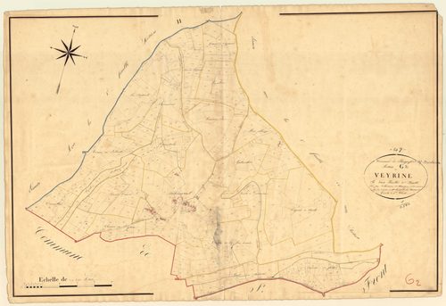 Plan napoléonien, atlas-G2 Veyrine, Blanquefort-sur-Briolance