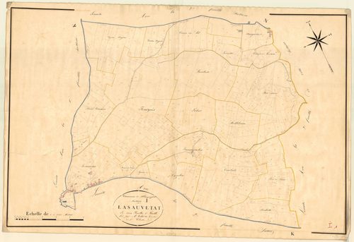 Plan napoléonien, atlas-I1 La Sauvetat, Blanquefort-sur-Briolance