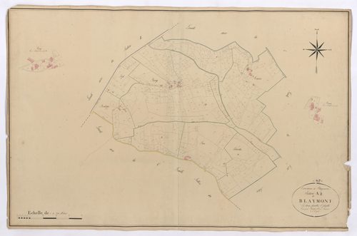 Plan napoléonien, feuille définitive-A2 Blaymont, Blaymont