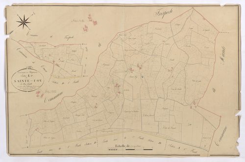 Plan napoléonien, feuille définitive-E Sainte-Foy, Blaymont