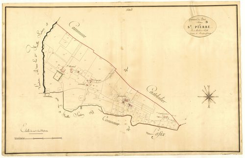 Plan primitif, atlas-B3 Saint-Pierre, Boé
