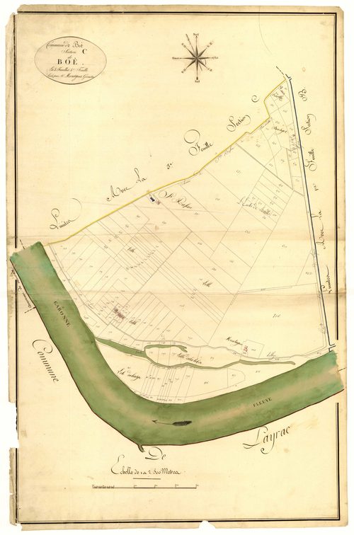 Plan primitif, atlas-C4 Boé, Boé
