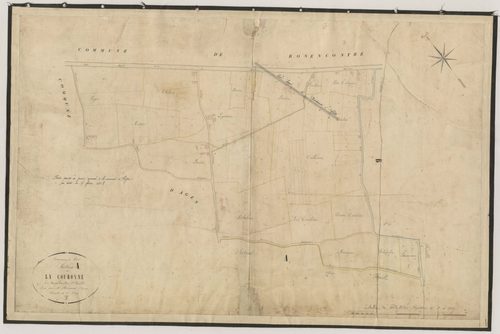 Plan napoléonien-A1 La Couronne, Boé