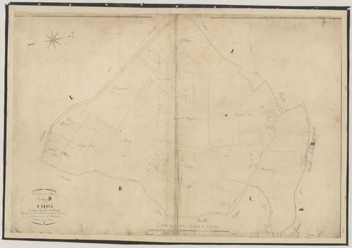 Plan napoléonien-D1 D’Arque, Boé