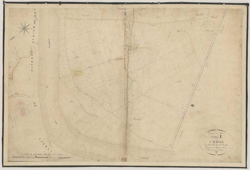Plan napoléonien-E2 Sainte-Rafine, Boé
