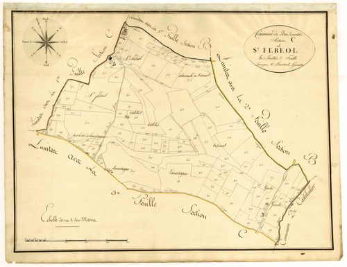 Plan primitif, atlas-C2 Saint-Féréol, Bon-Encontre