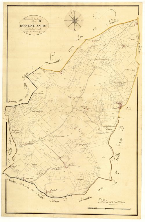 Plan primitif, atlas-D1 Bon-Encontre, Bon-Encontre
