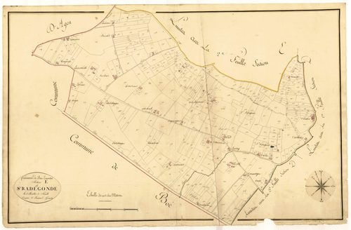 Plan primitif, atlas-E3 Sainte-Radegonde, Bon-Encontre