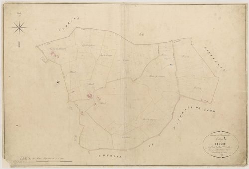 Plan napoléonien-A1 Cassou, Bon-Encontre