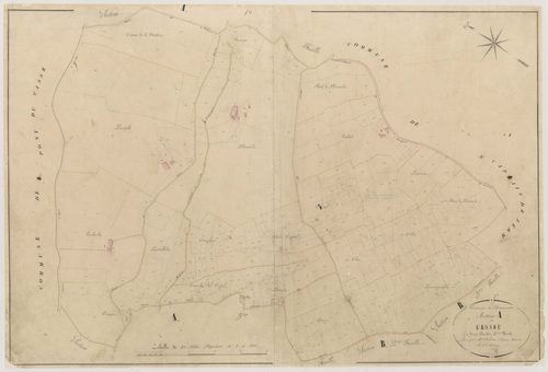 Plan napoléonien-A2 Cassou, Bon-Encontre