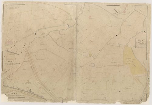 Plan napoléonien-E1 Sainte-Radegonde, Bon-Encontre