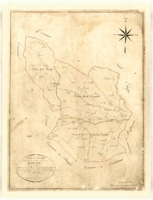 Plan napoléonien-TA, Boudy-de-Beauregard