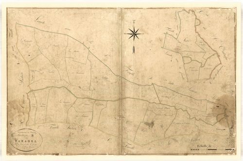 Plan napoléonien-B2 Taradel, Boudy-de-Beauregard