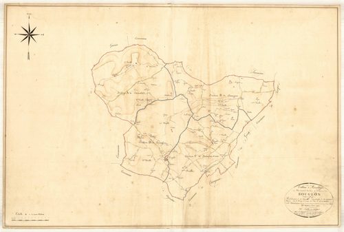 Plan napoléonien, atlas-TA, Bouglon