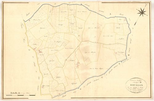 Plan napoléonien, atlas-D1 Bouglon, Bouglon