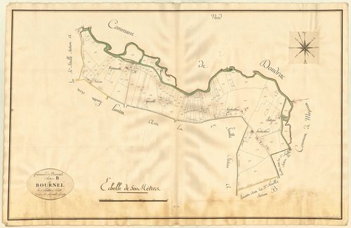 Plan primitif, atlas-B4 Bournel, Bournel
