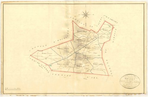 Plan napoléonien, atlas-TA, Boussès