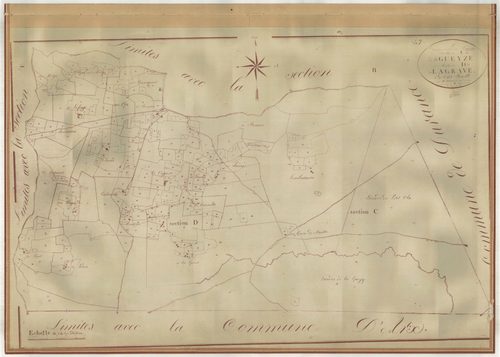 Plan napoléonien-C La Gueyze, Boussès