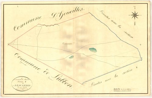 Plan napoléonien, atlas-F Lascannes, Boussès