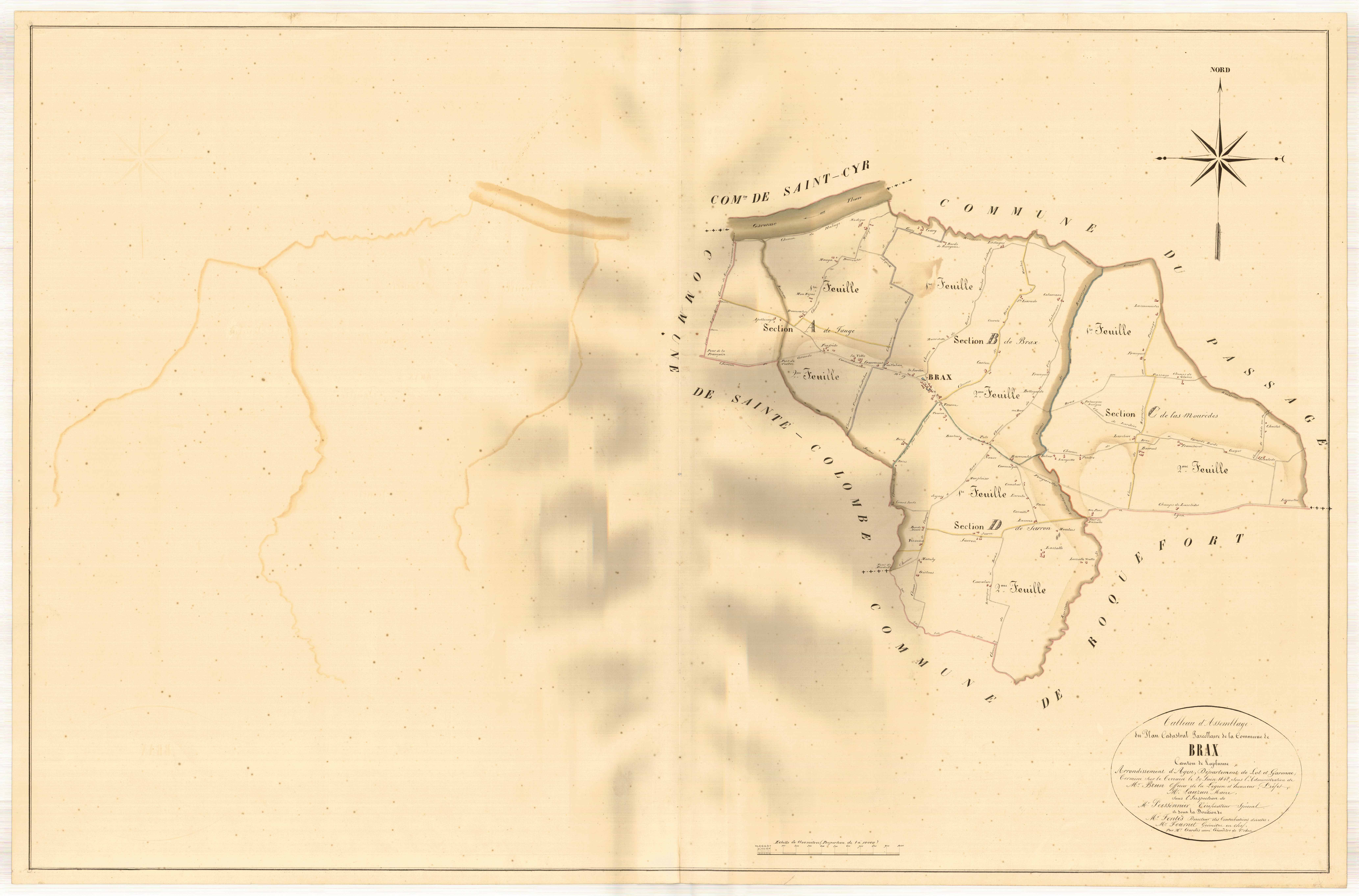 Plan napoléonien, atlas-TA, Brax