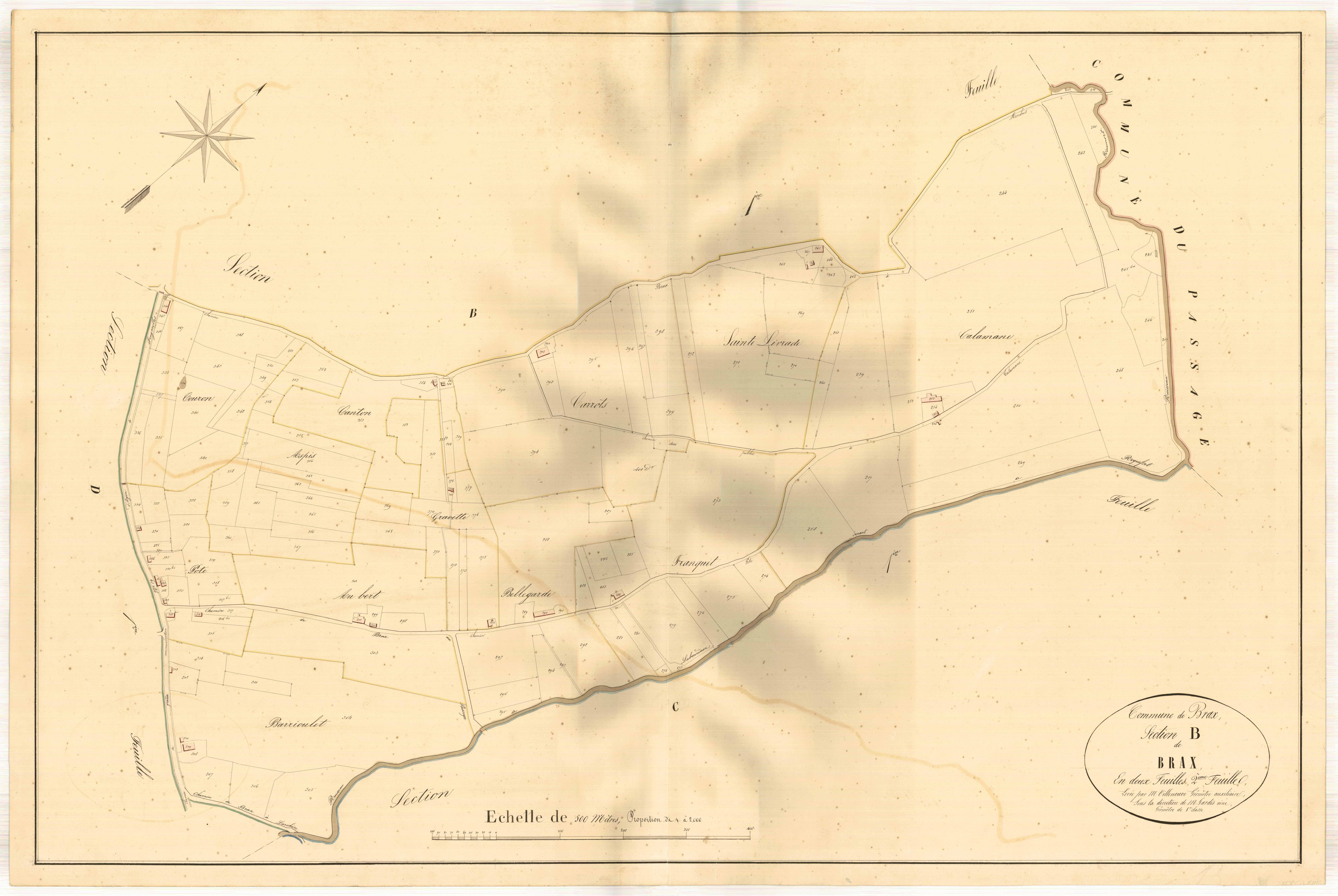 Plan napoléonien, atlas-B2 Brax, Brax