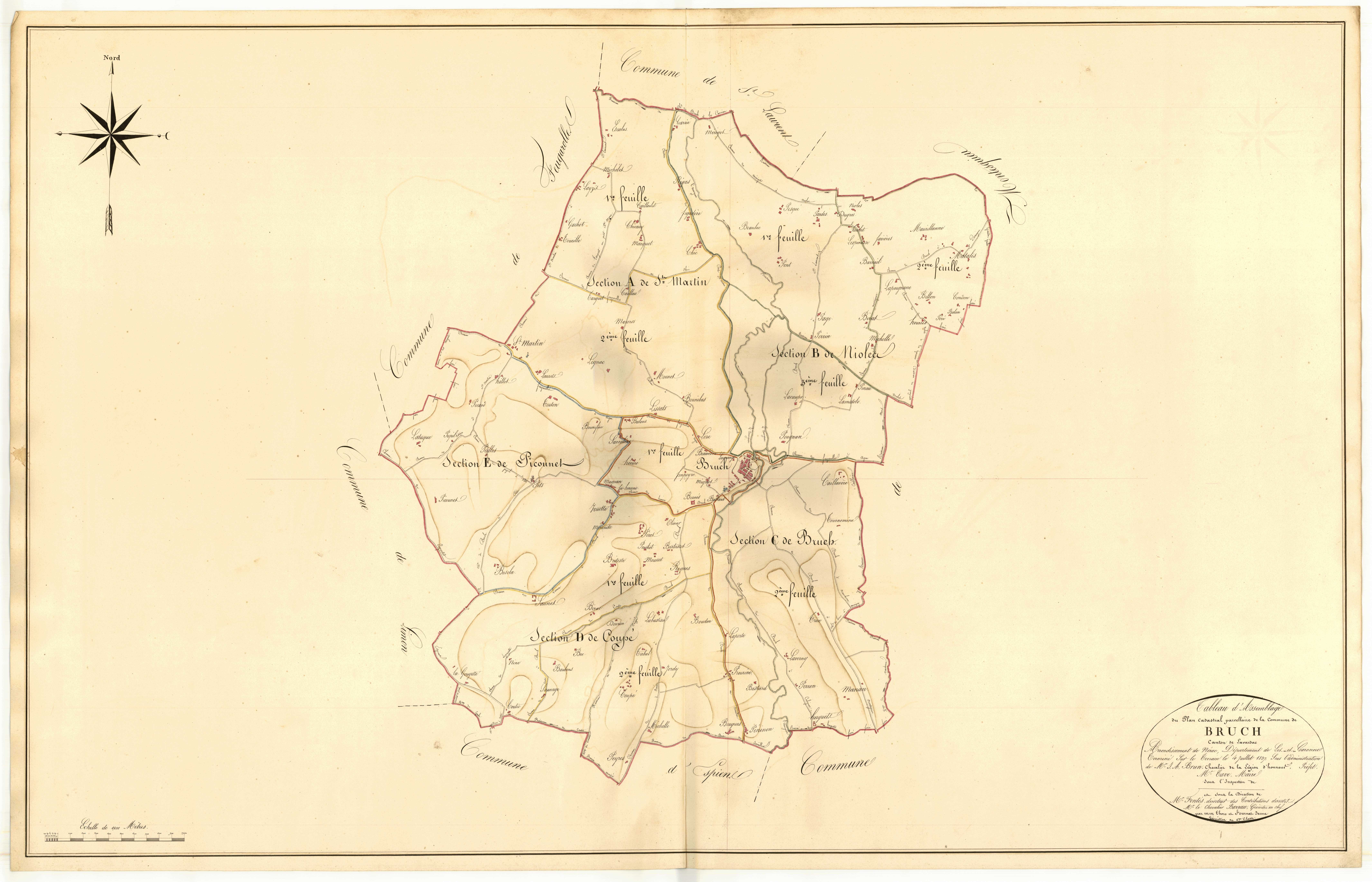 Plan napoléonien, atlas-TA, Bruch