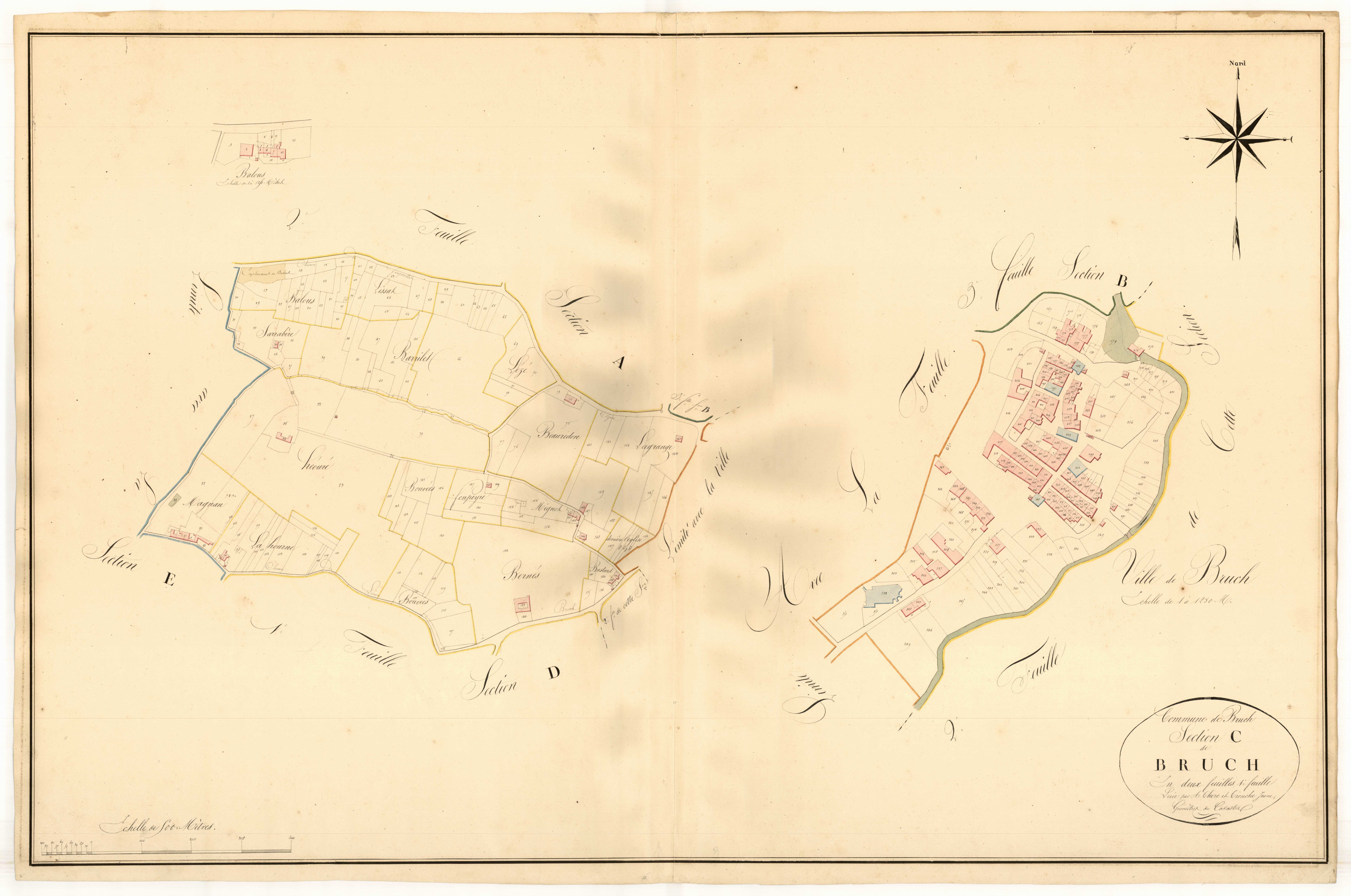Plan napoléonien, atlas-C1 Bruch, Bruch