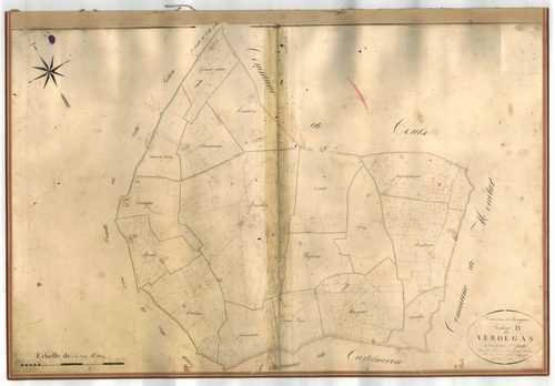 Plan napoléonien-B3 Les Verdegas, Brugnac