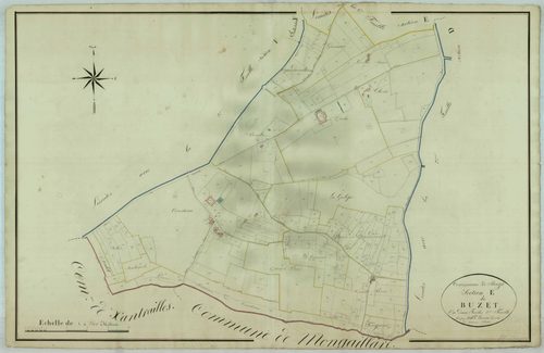 Plan napoléonien, atlas-E2 Buzet, Buzet-sur-Baïse